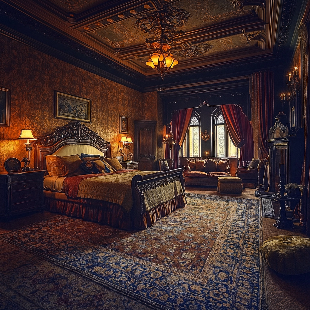 large bedroom rug 55