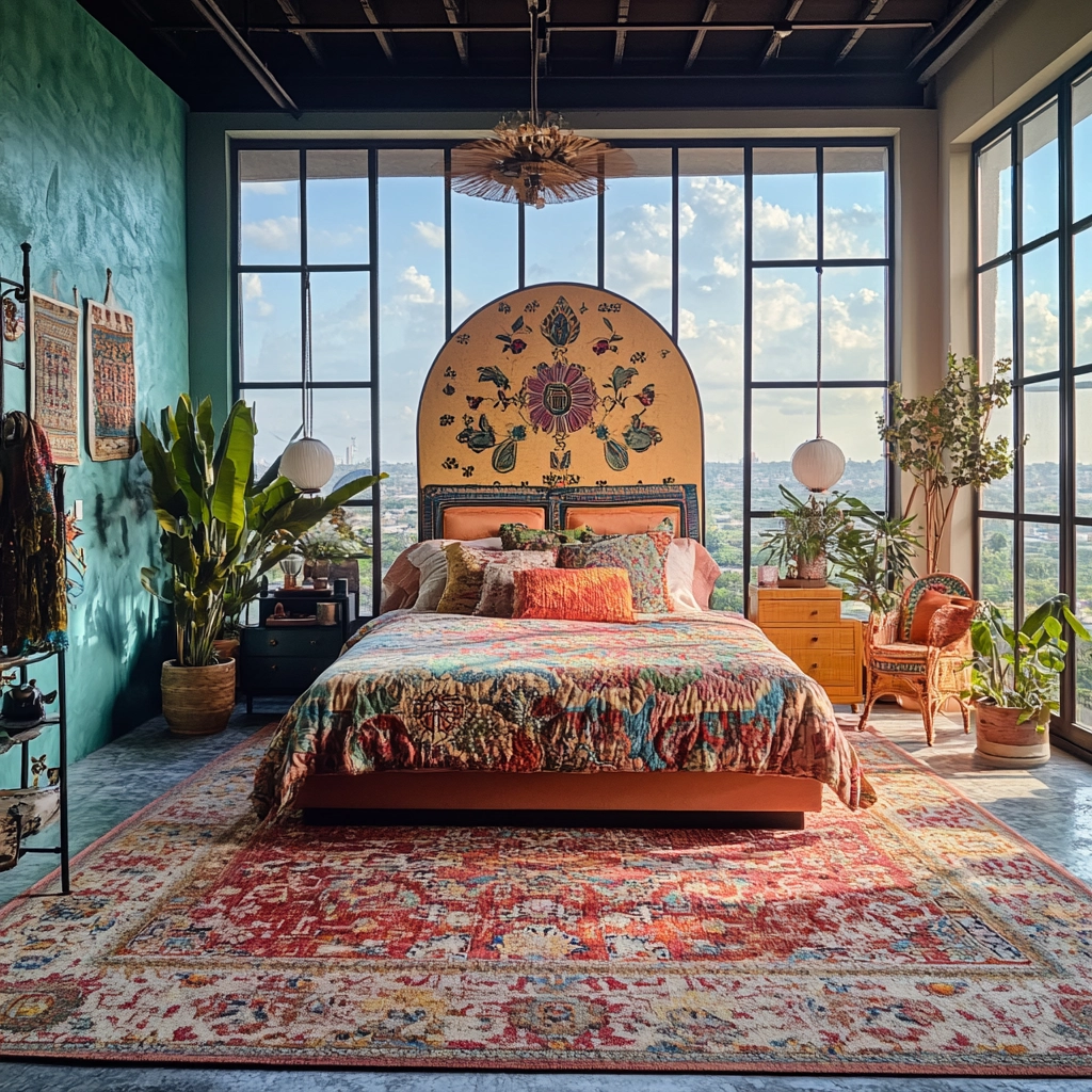 large bedroom rug 59