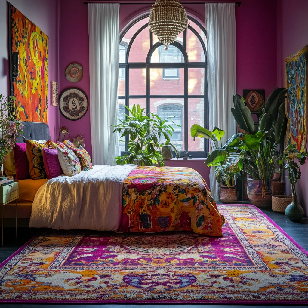 large bedroom rug 60