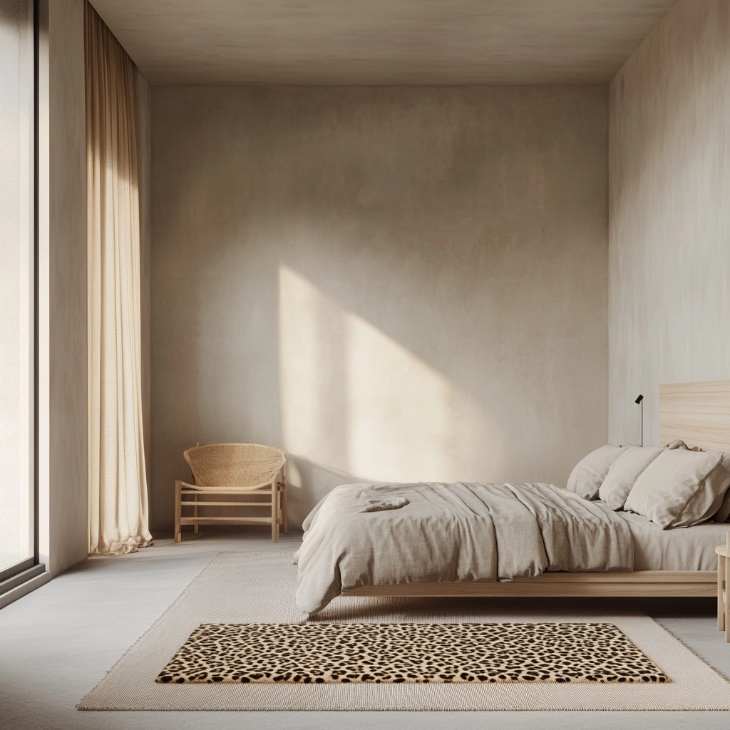 leopard print rug bedroom 21