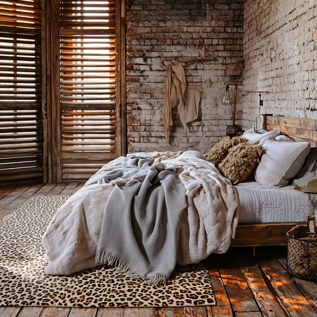 leopard print rug bedroom 32