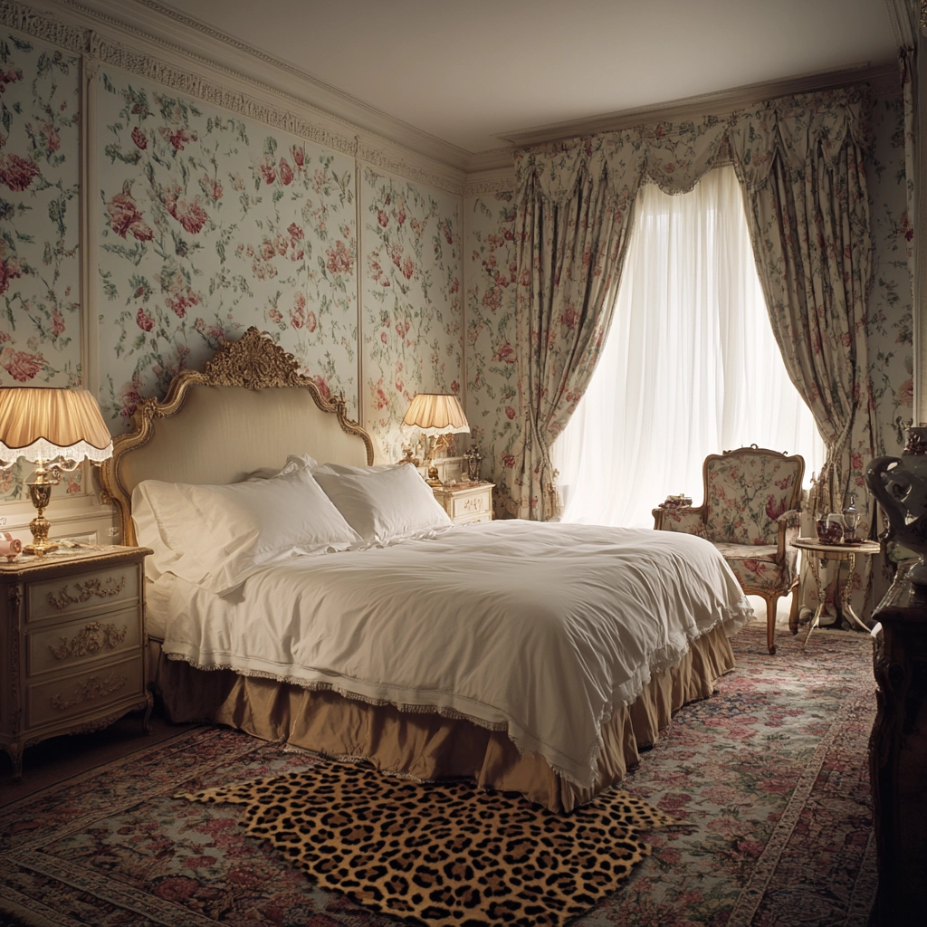 leopard print rug bedroom 33
