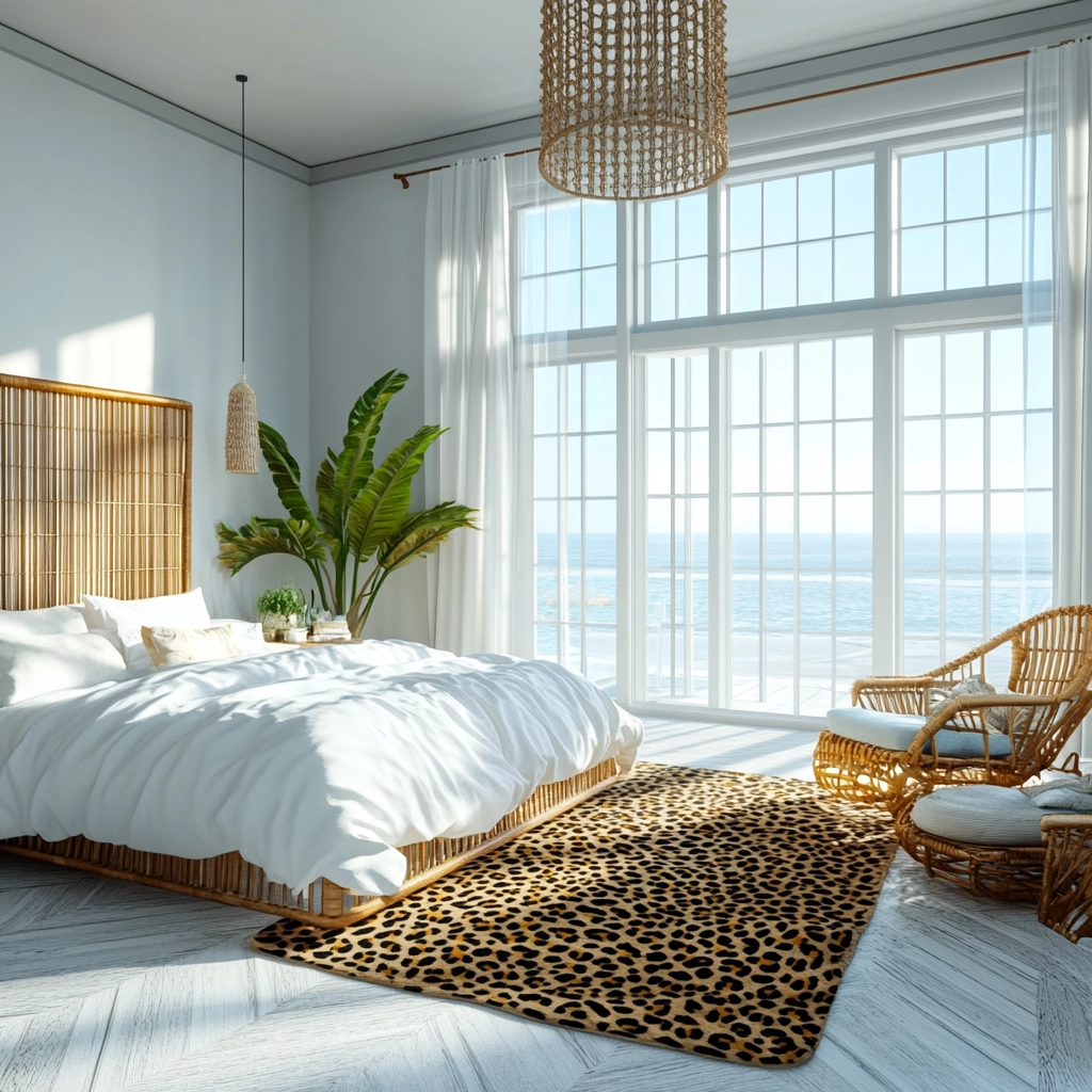 leopard print rug bedroom 41