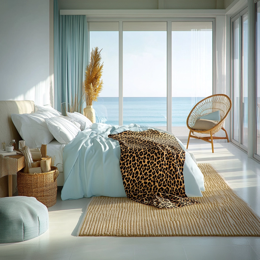 leopard print rug bedroom 42