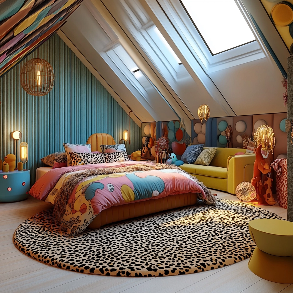leopard print rug bedroom 45