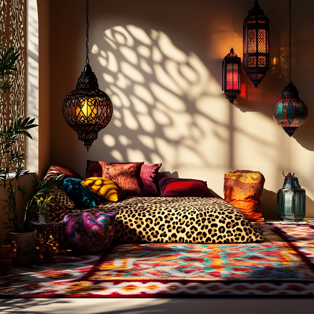 leopard print rug bedroom 79
