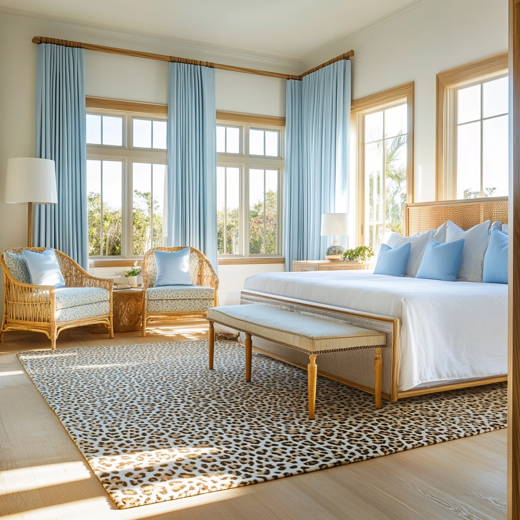leopard rug bedroom 51