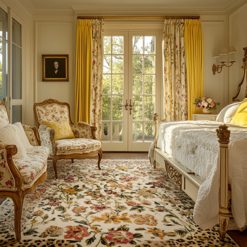 leopard rug bedroom 57