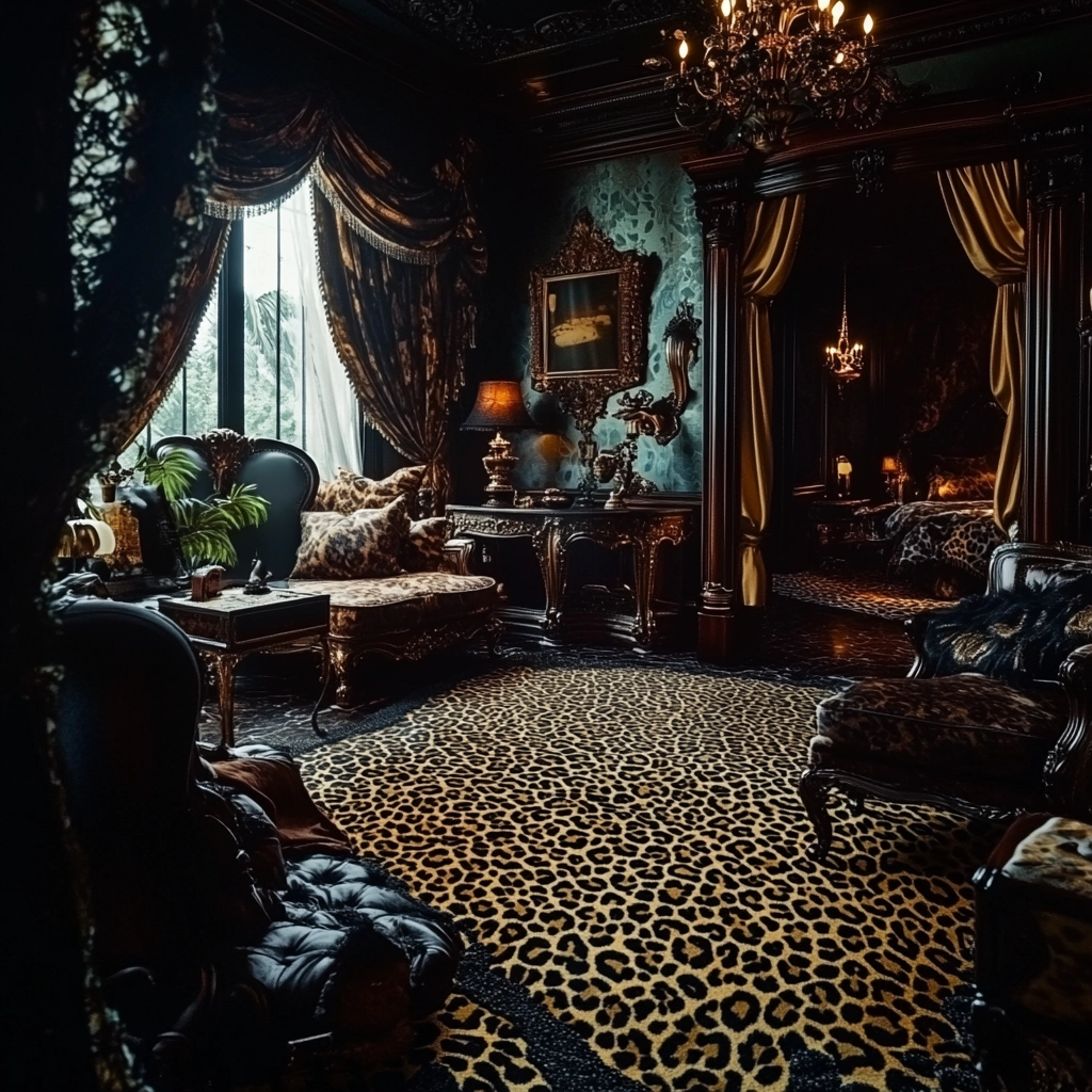 leopard rug bedroom 67