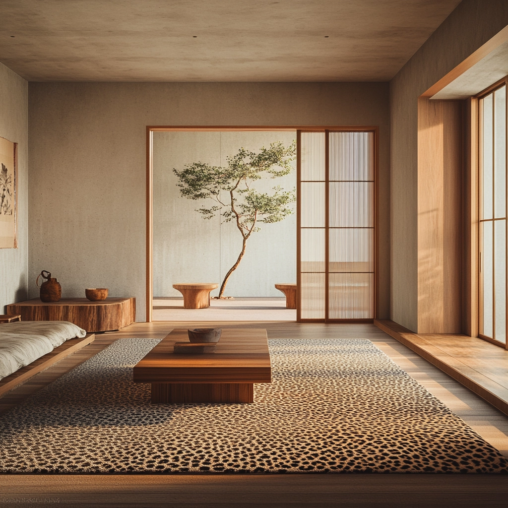 leopard rug bedroom 76