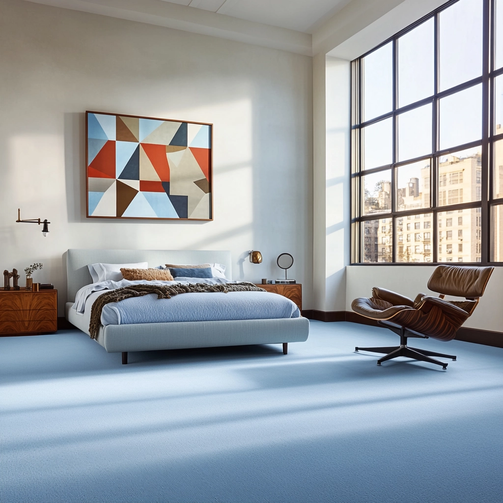 light blue carpet bedroom 15