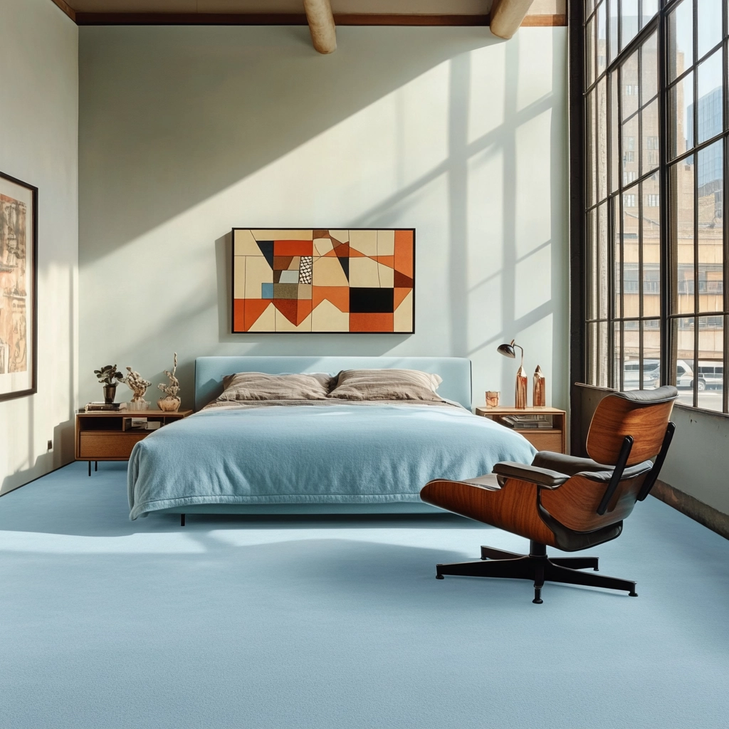 light blue carpet bedroom 16