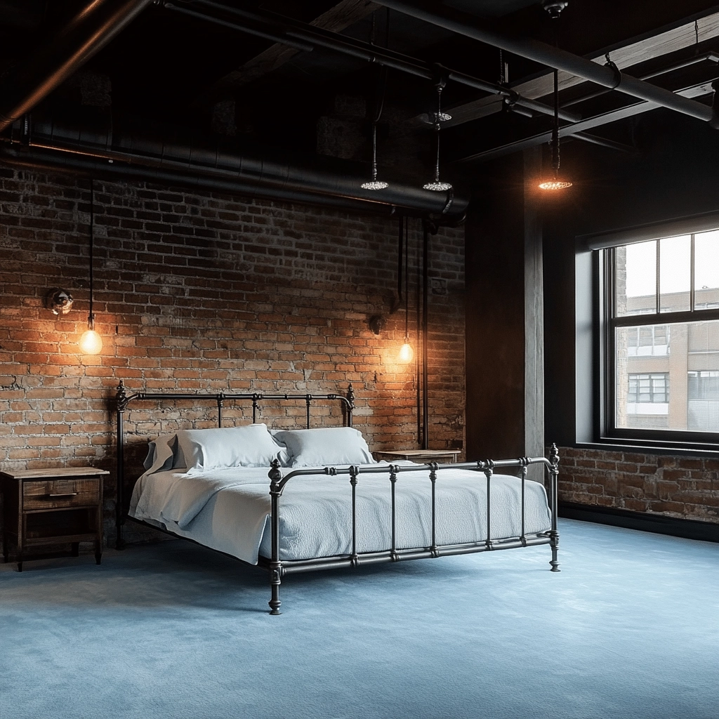 light blue carpet bedroom 19