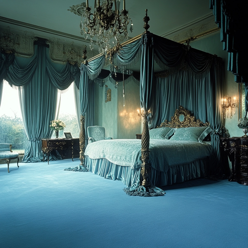light blue carpet bedroom 23