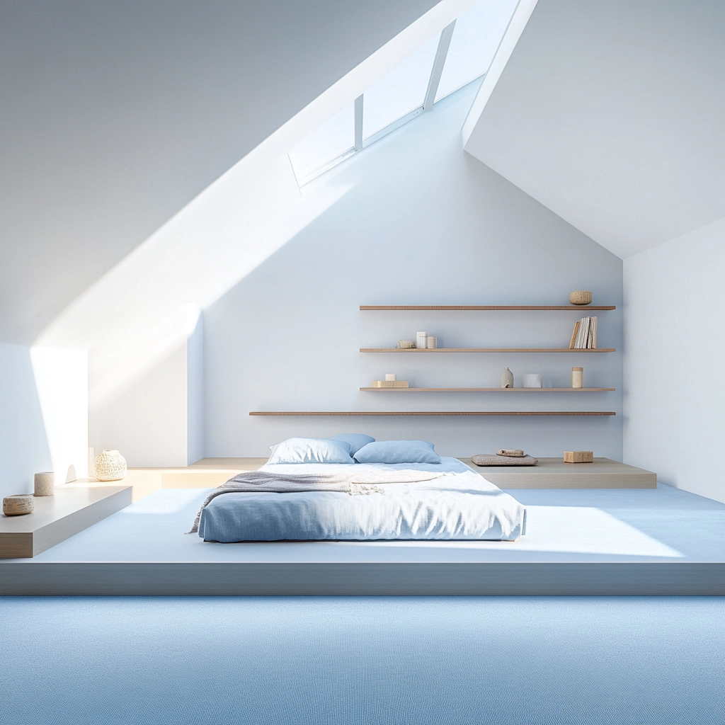 light blue carpet bedroom 34
