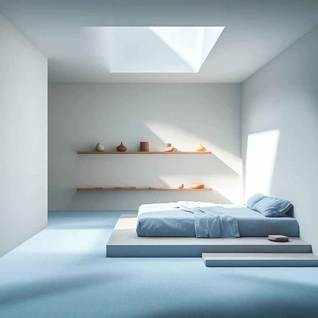 light blue carpet bedroom 35