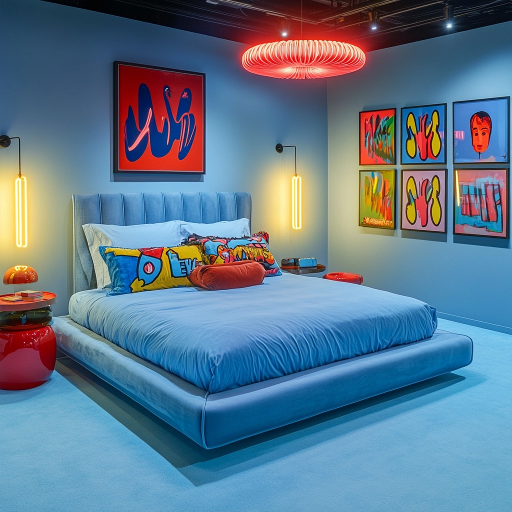 light blue carpet bedroom 38
