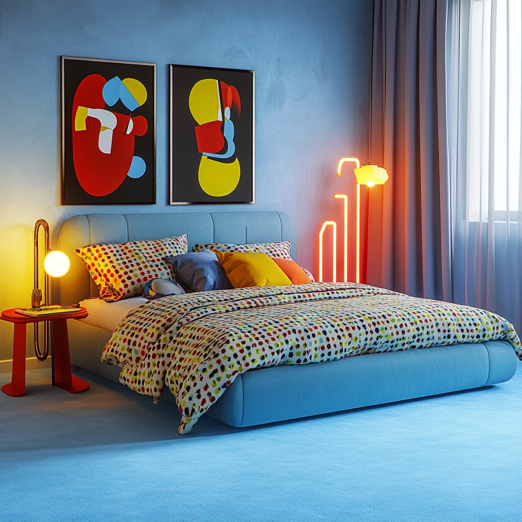 light blue carpet bedroom 40