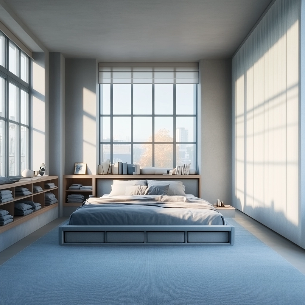 light blue carpet bedroom 5