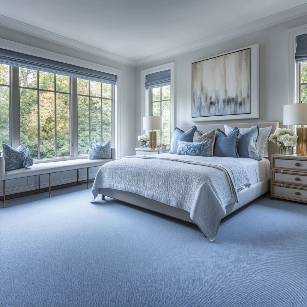 light blue carpet bedroom 54