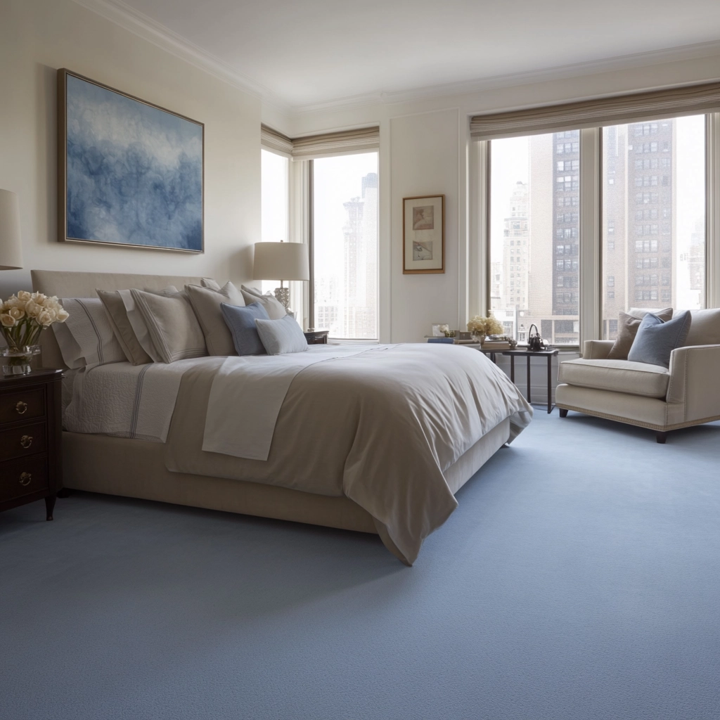 light blue carpet bedroom 55