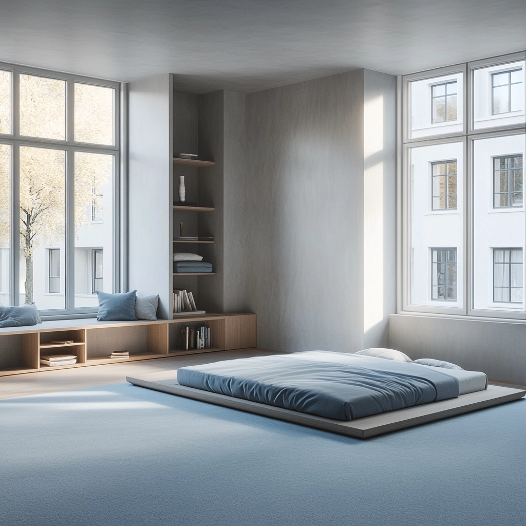 light blue carpet bedroom 6