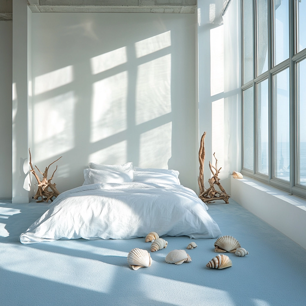 light blue carpet bedroom 75