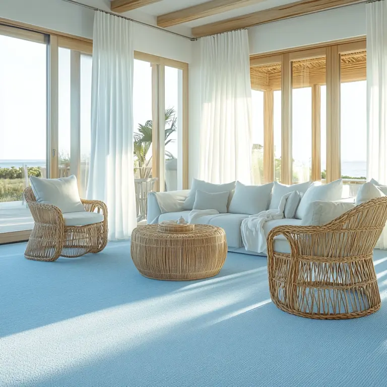 light blue carpet living room 1