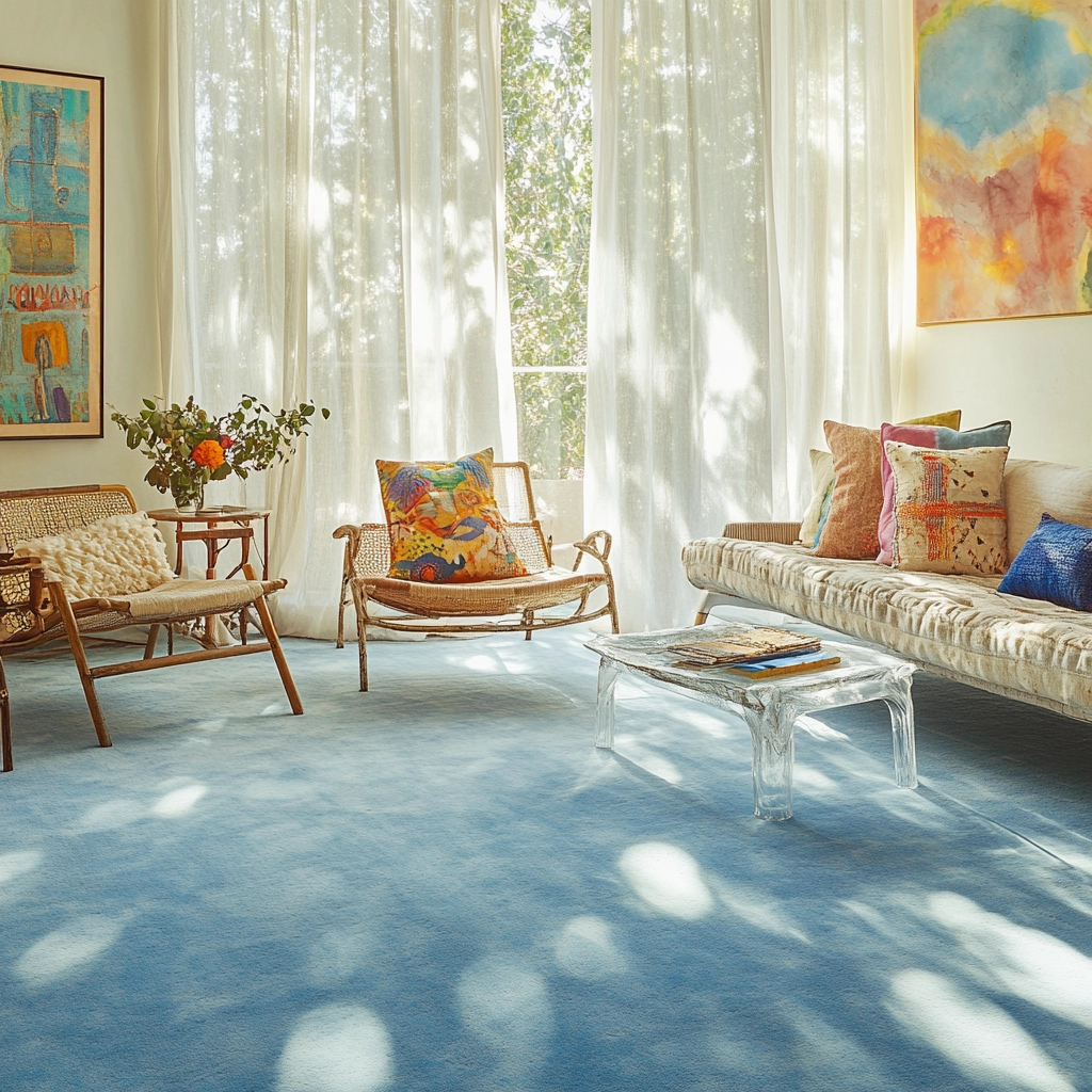 light blue carpet living room 14