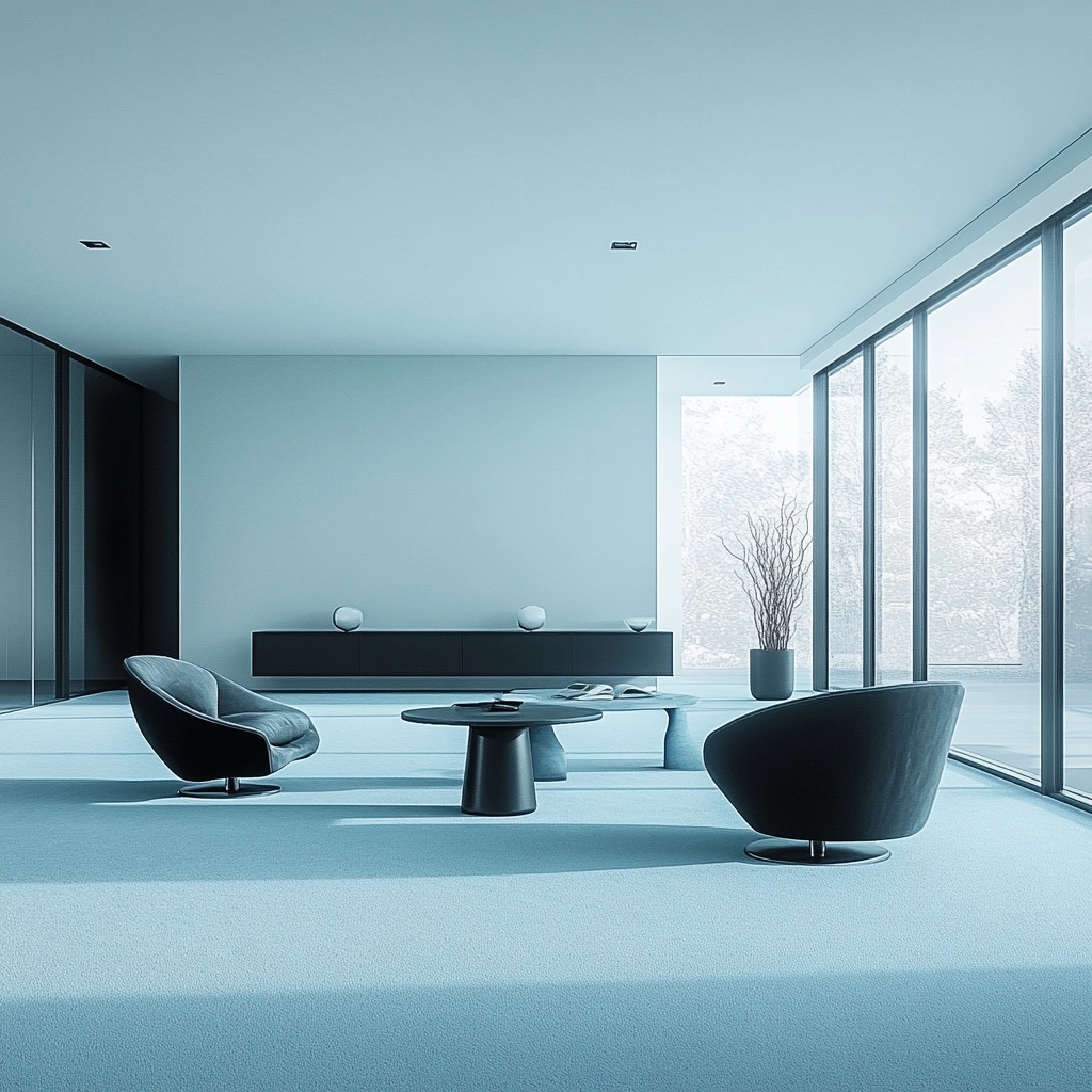 light blue carpet living room 24