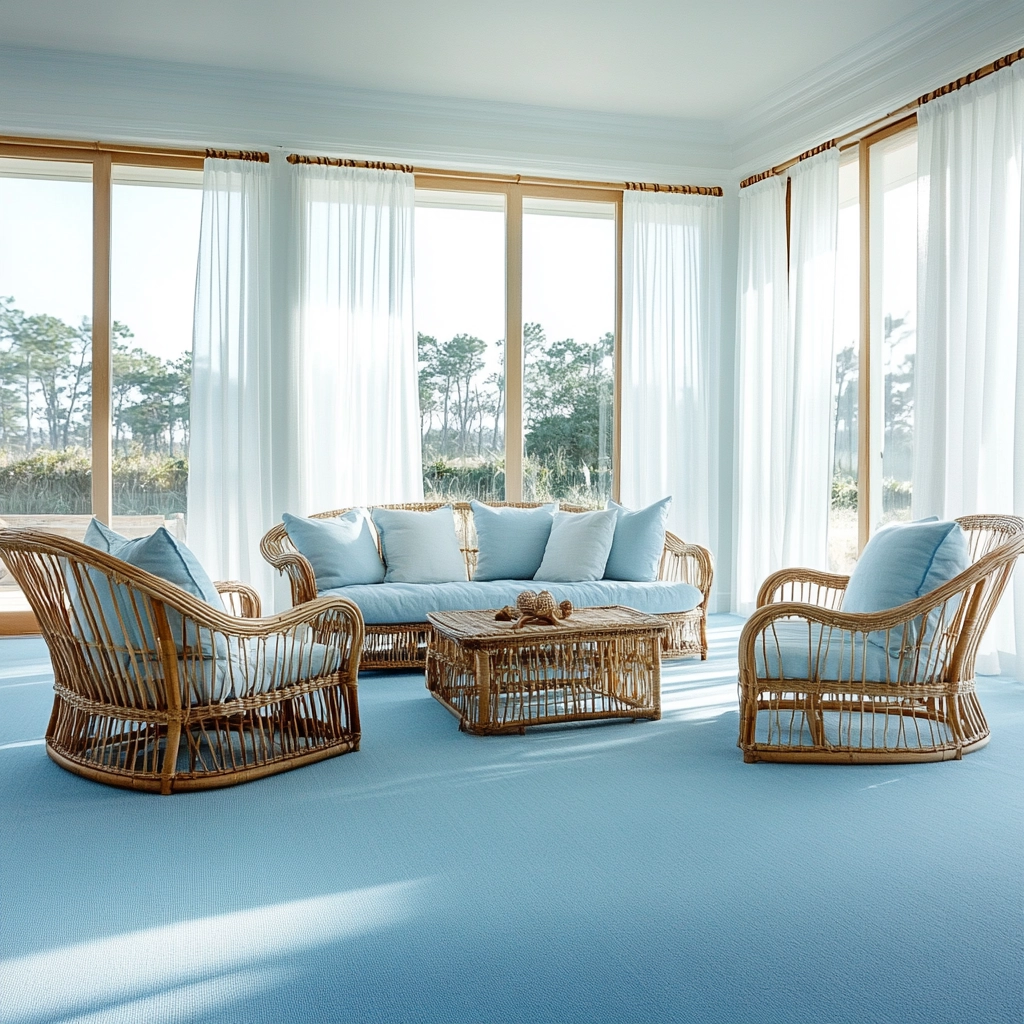 light blue carpet living room 3