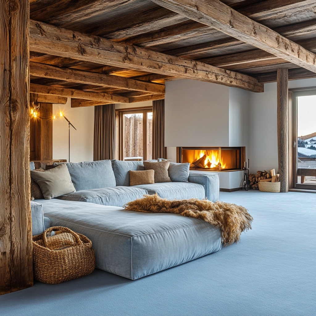 light blue carpet living room 31