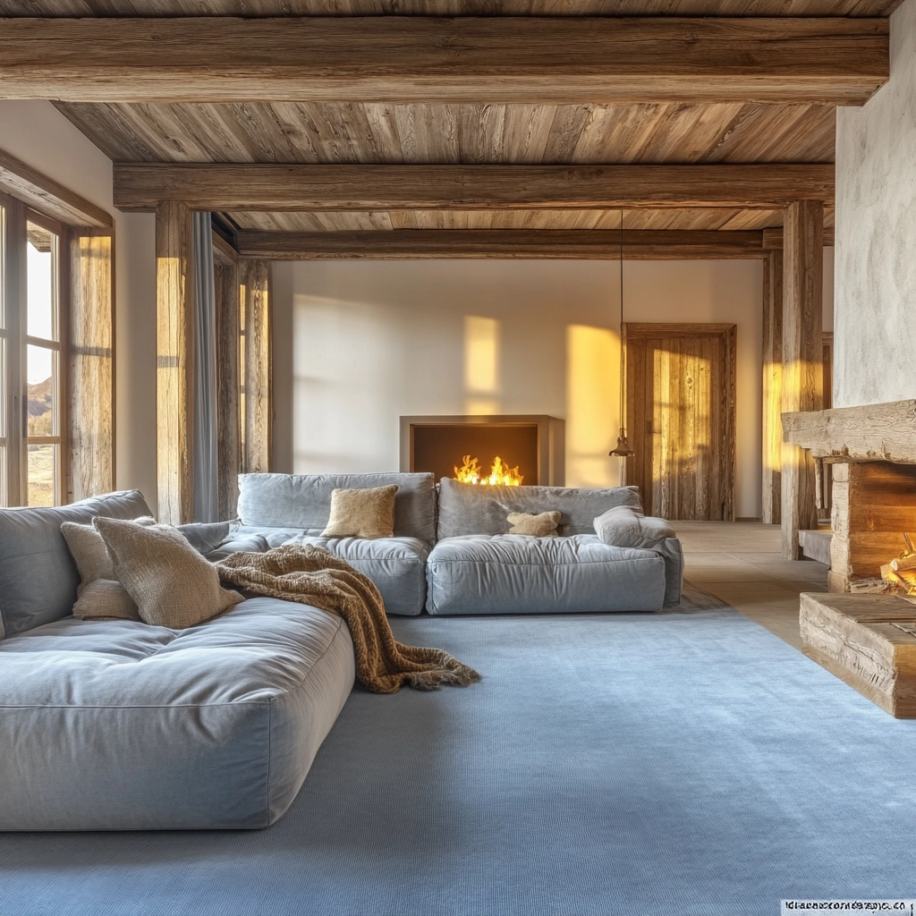 light blue carpet living room 32