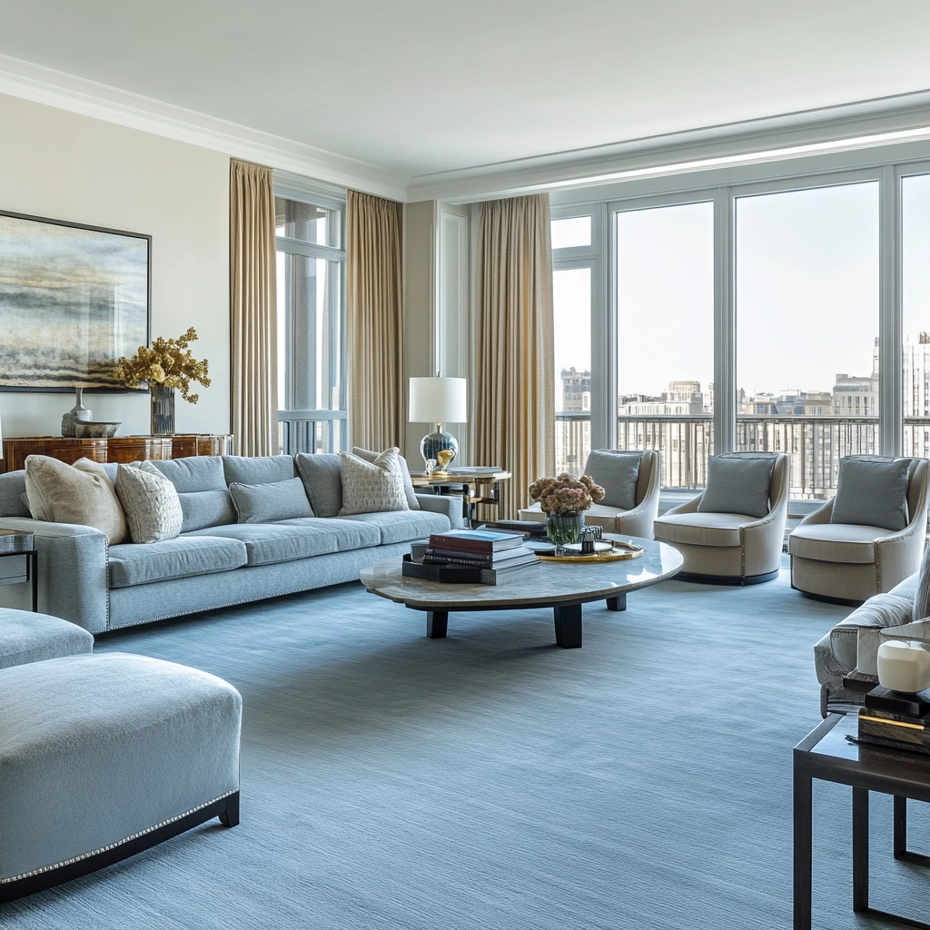 light blue carpet living room 51