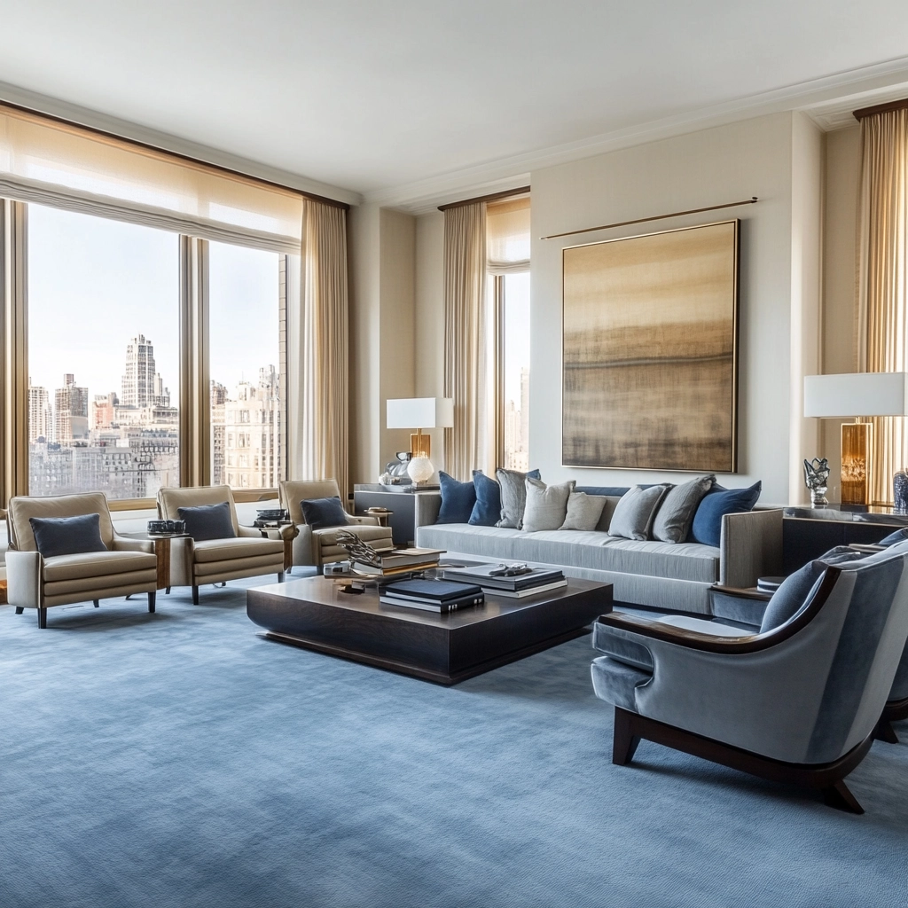 light blue carpet living room 52