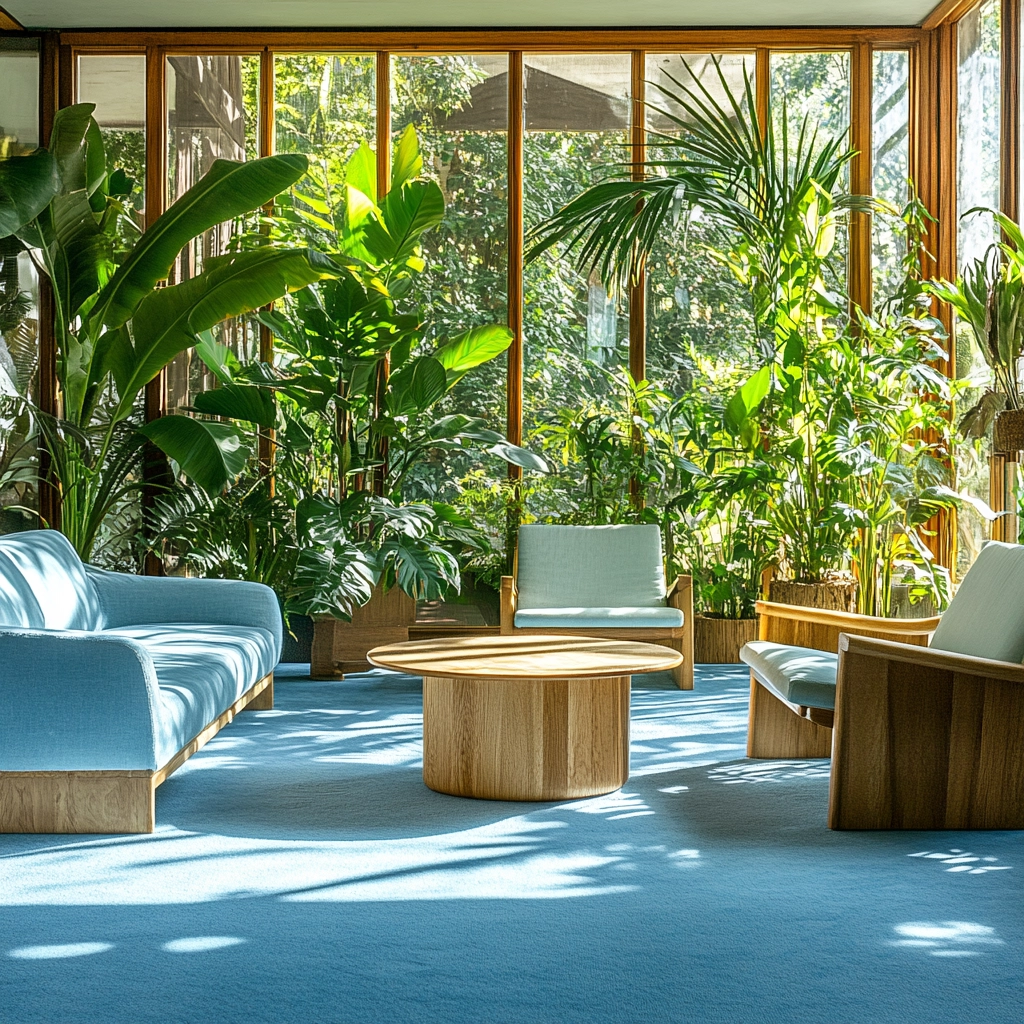 light blue carpet living room 74