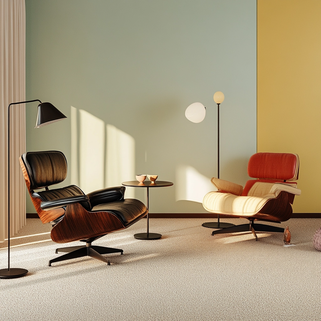 living room with carpet floors 12