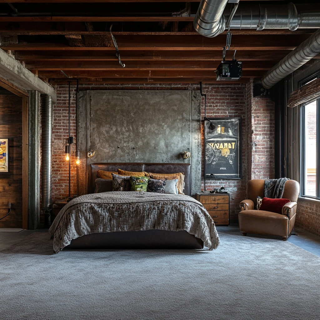 low pile carpet bedroom 22