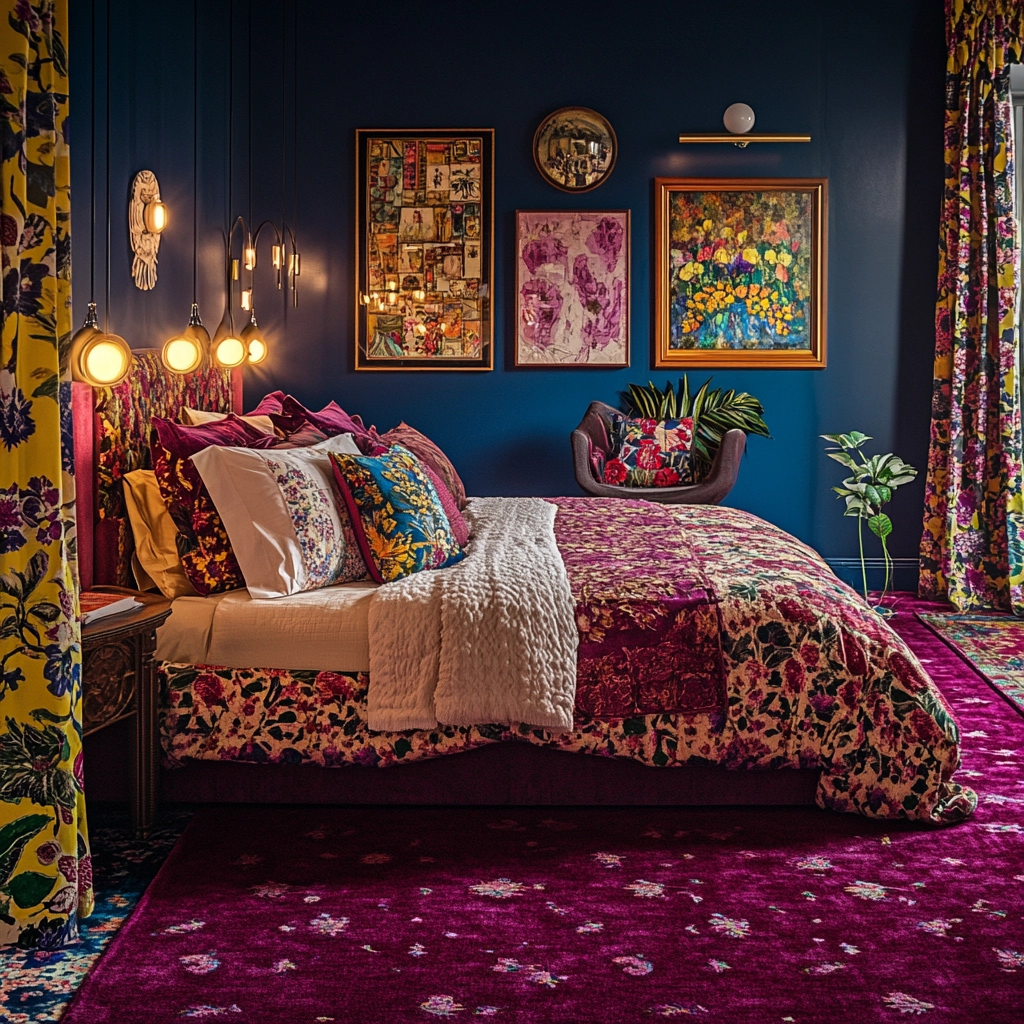 maroon carpet bedroom 31