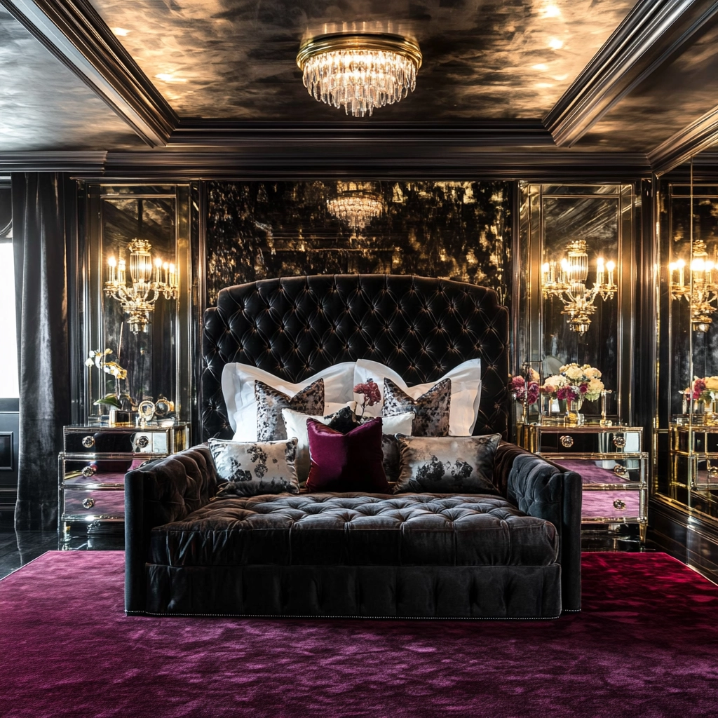 maroon carpet bedroom 33