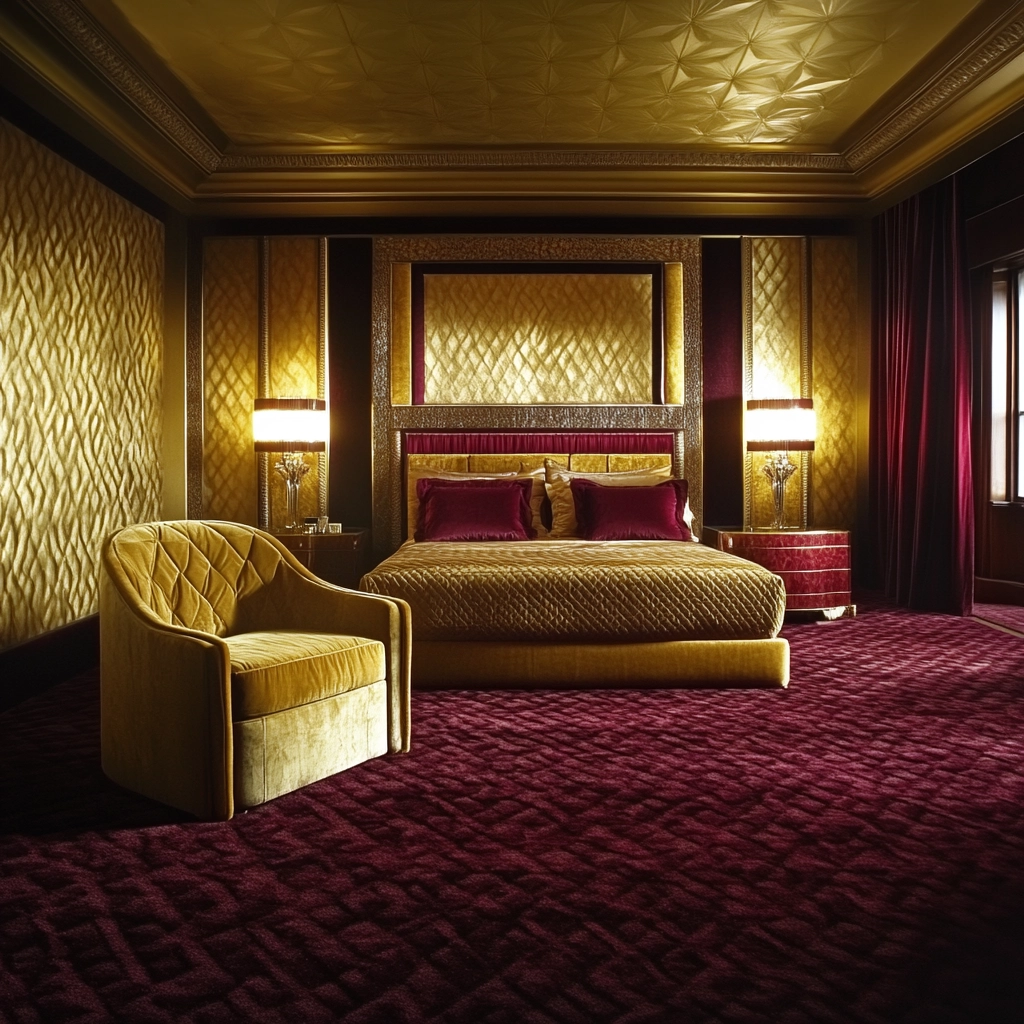 maroon carpet bedroom 44