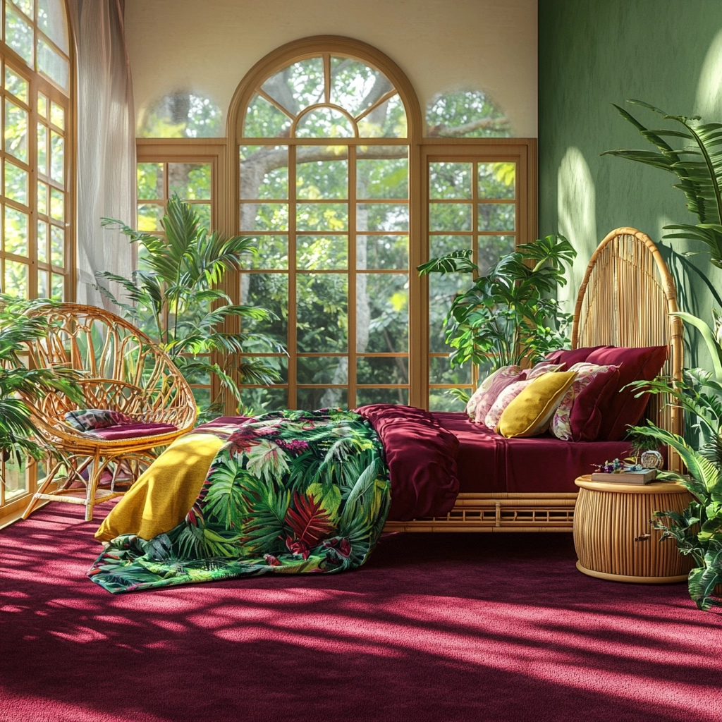 maroon carpet bedroom 49