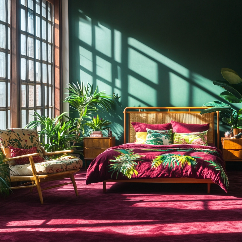 maroon carpet bedroom 51