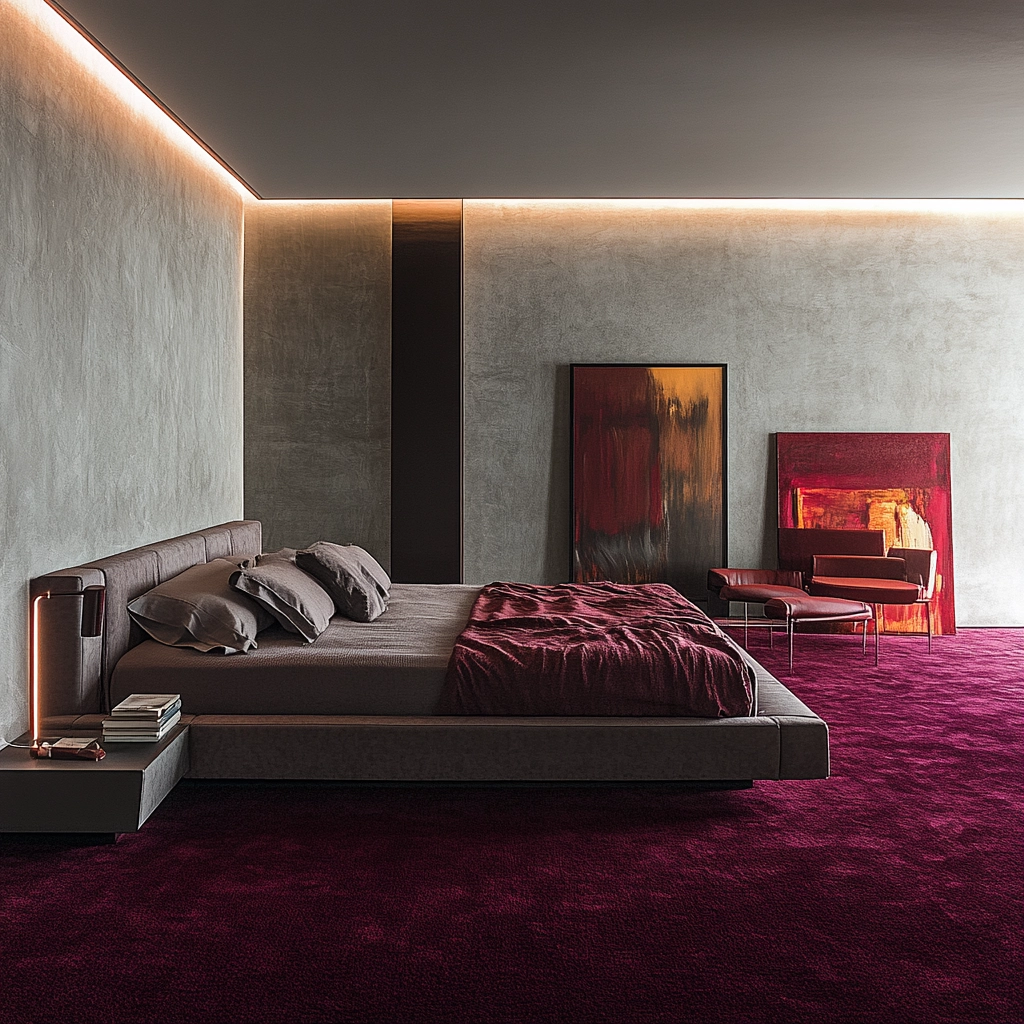 maroon carpet bedroom 53
