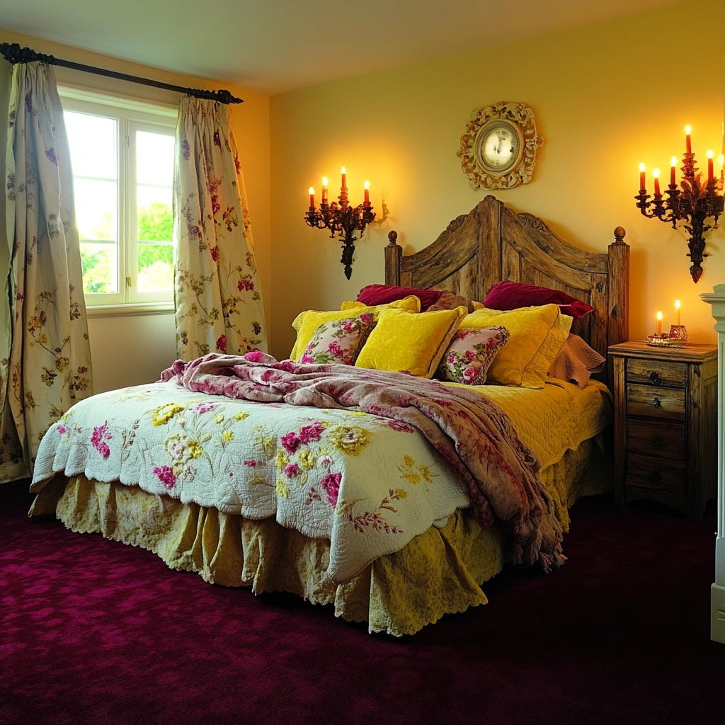 maroon carpet bedroom 57