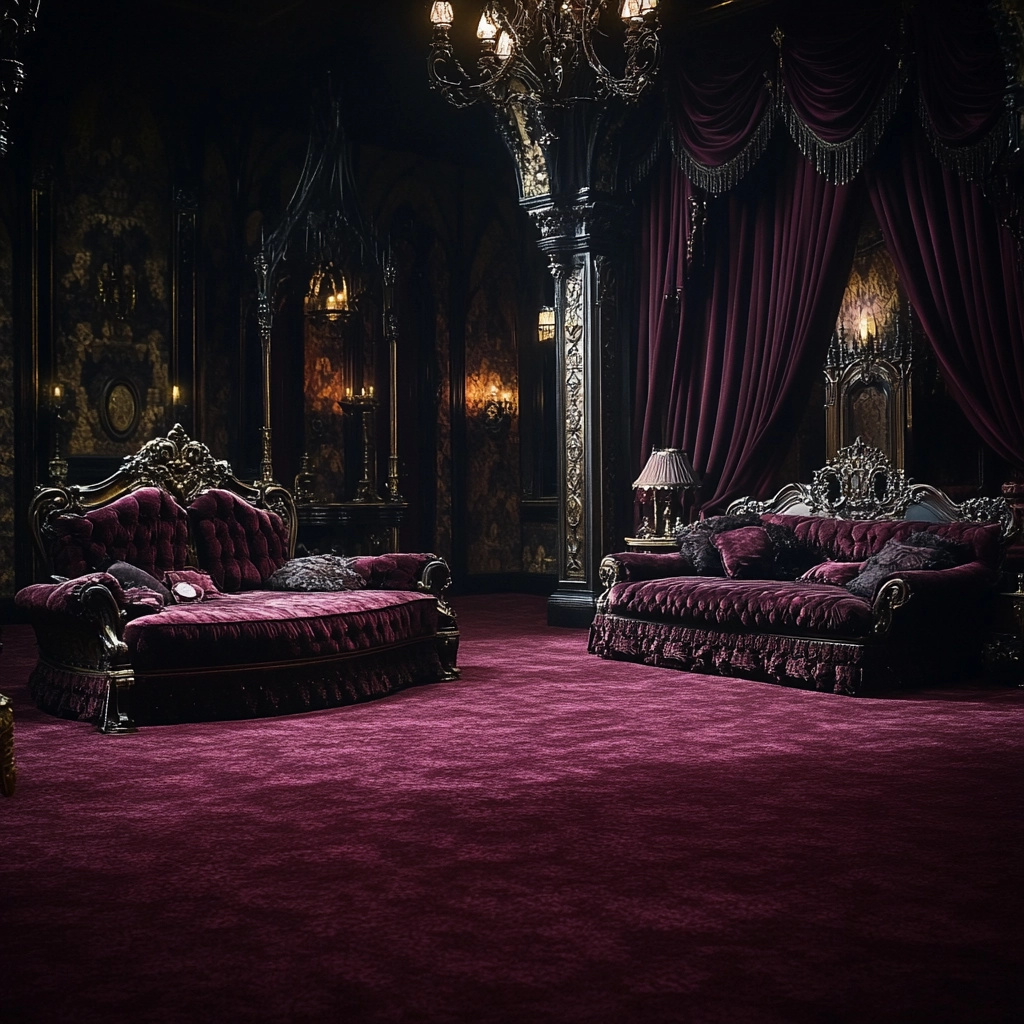 maroon carpet bedroom 61