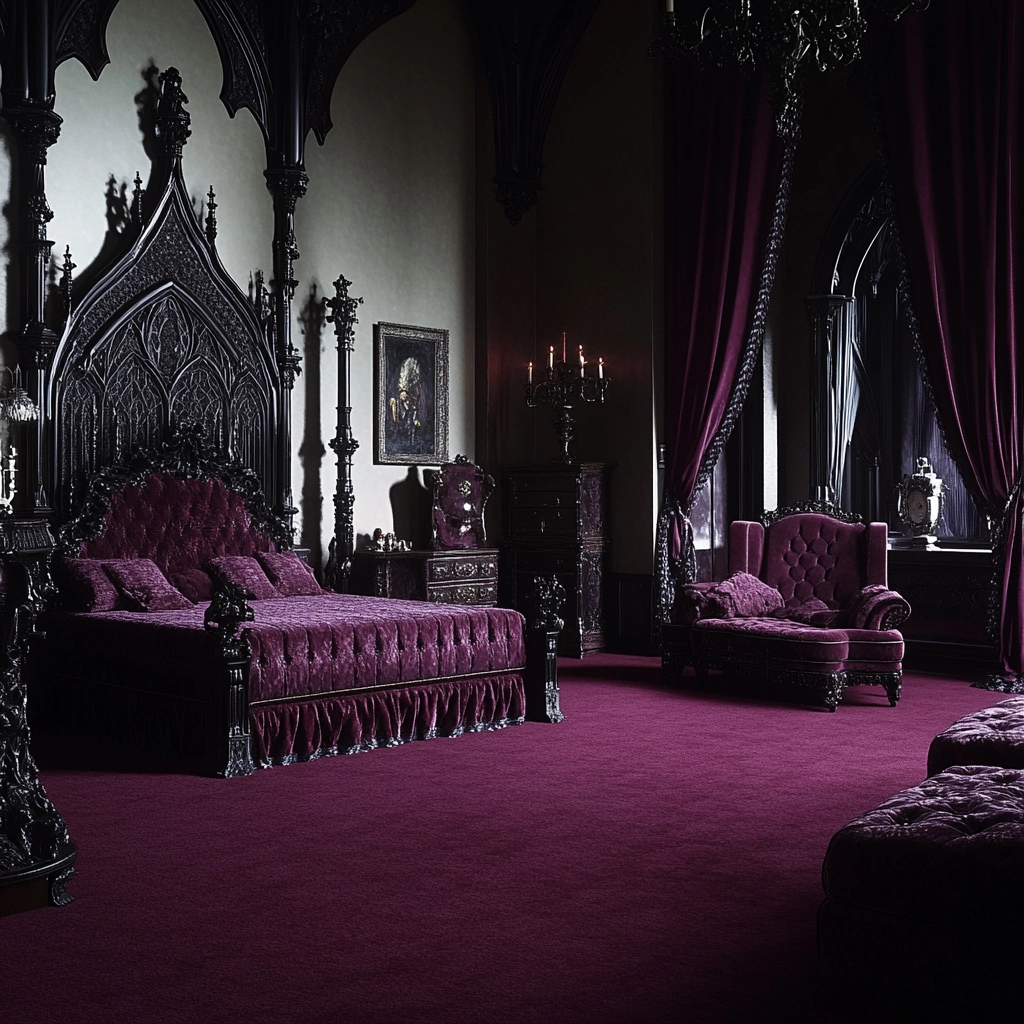 maroon carpet bedroom 62