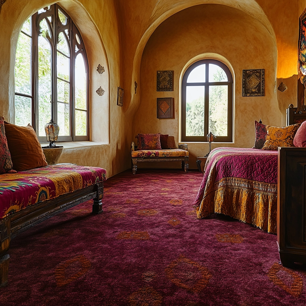 maroon carpet bedroom 72