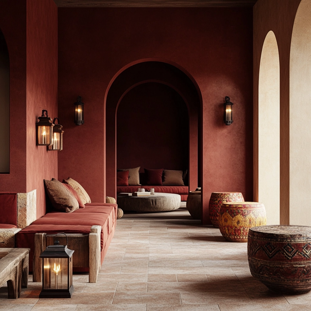 maroon carpet living room 62