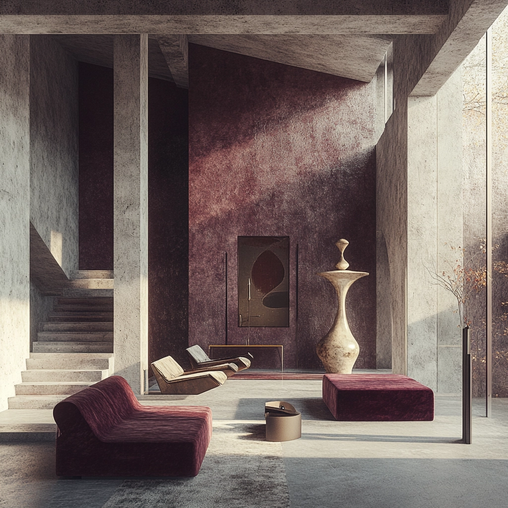 maroon carpet living room 78
